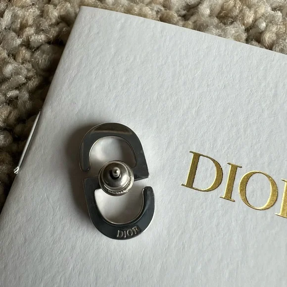 Christian Dior Crystal Earrings EUC